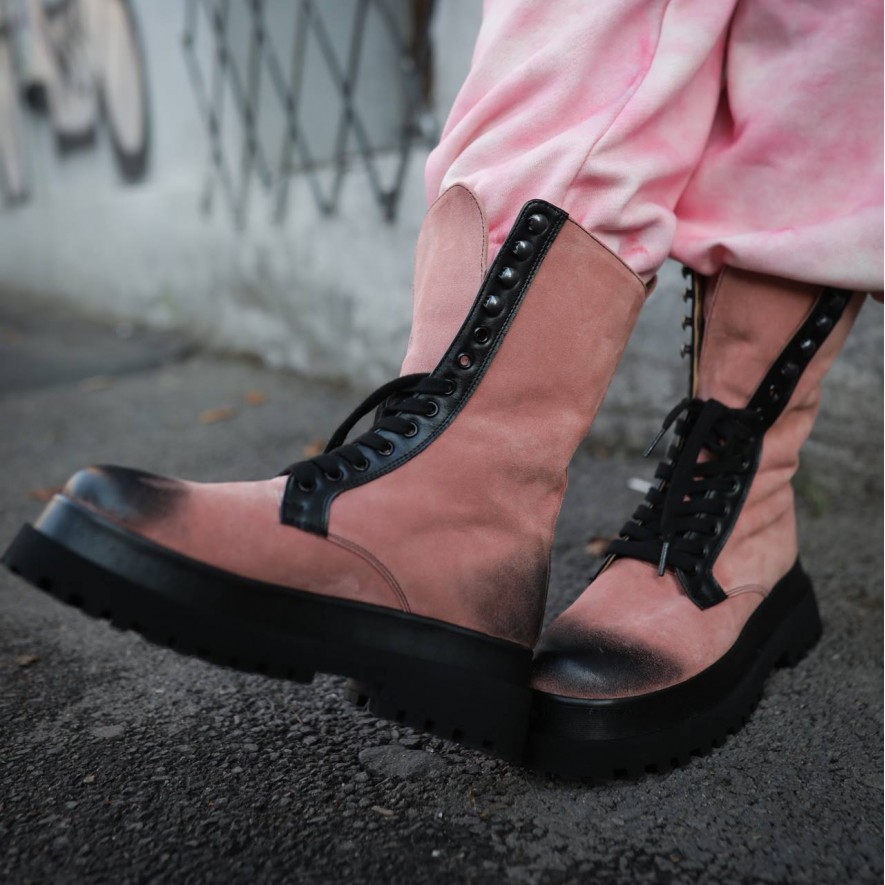  Bocanci - Mustang 2.0 - Soft Pink
