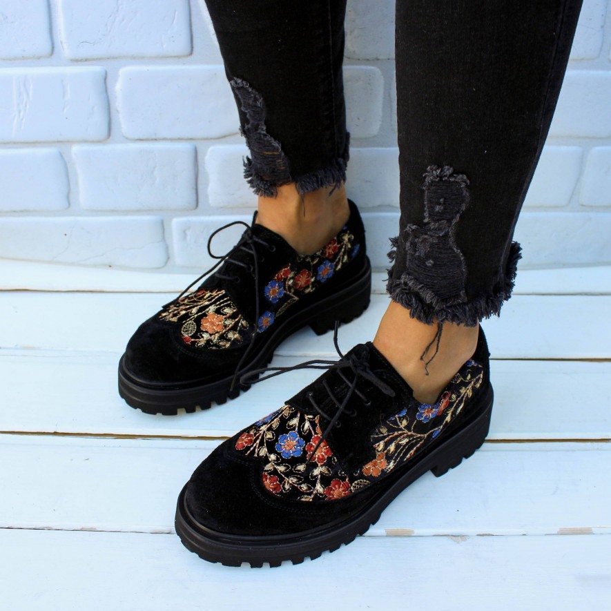 *Pantofi - Sophie - Flowers