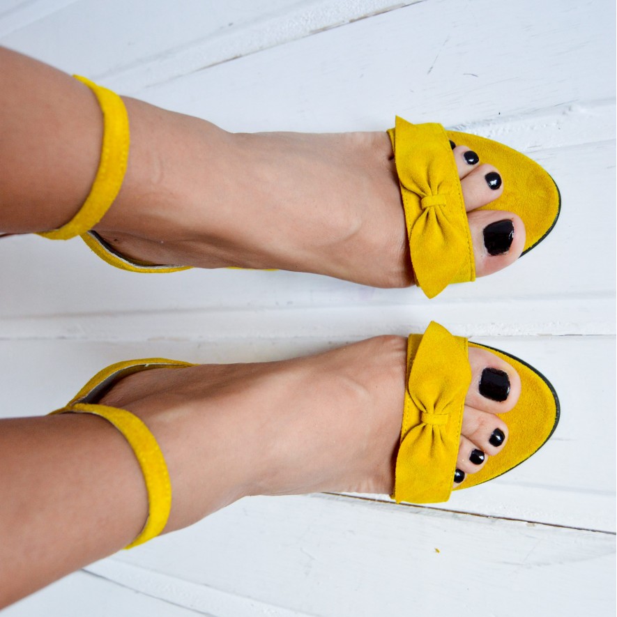 Sandale - Barcino - Yellow