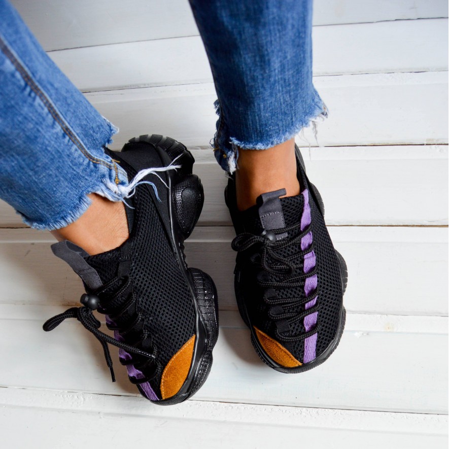 * Sneakers - Fly - Black - UNISEX