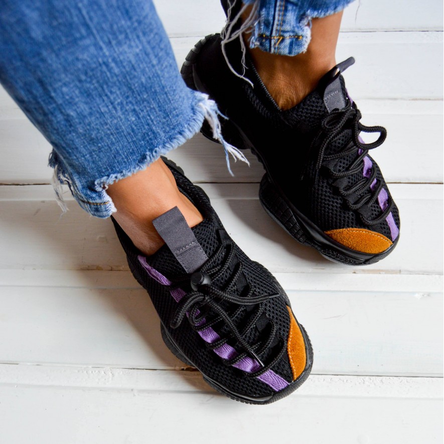 * Sneakers - Fly - Black - UNISEX