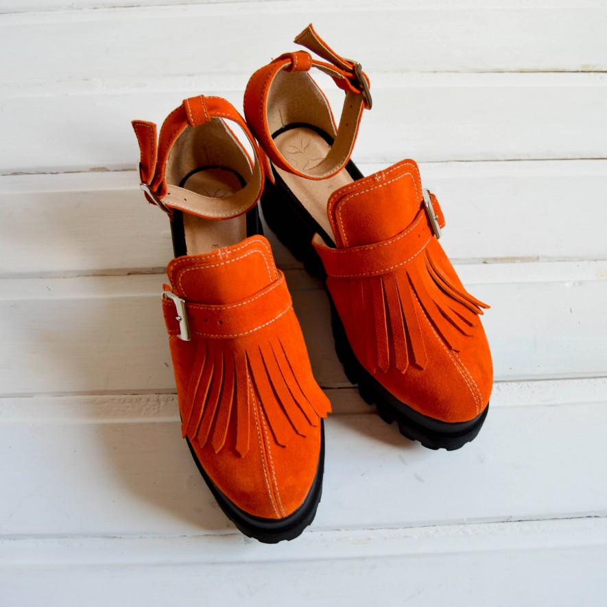 *Pantofi - Amur - Orange