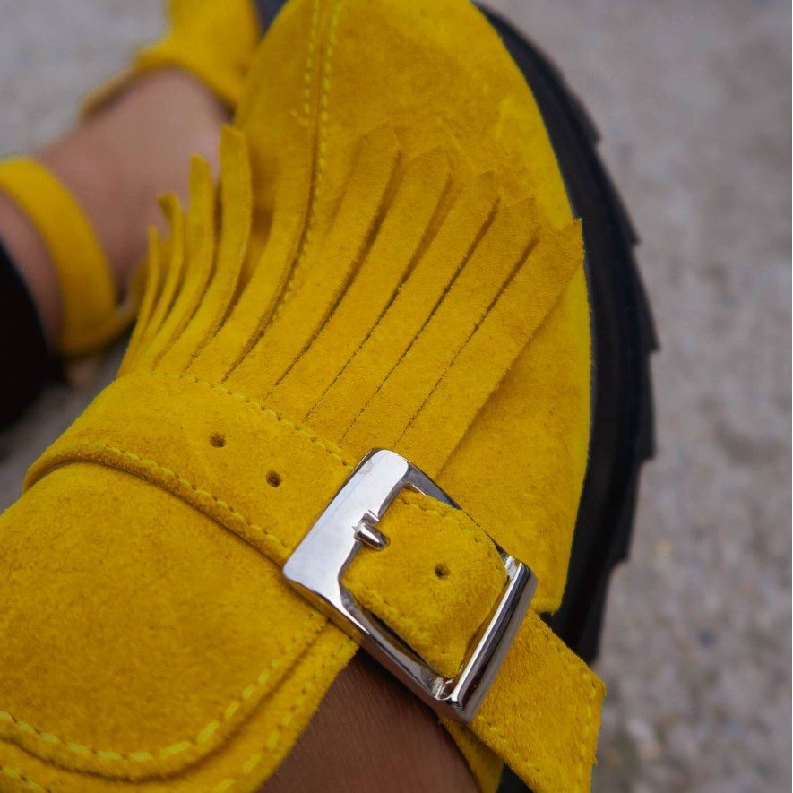*Pantofi - Amur - Yellow