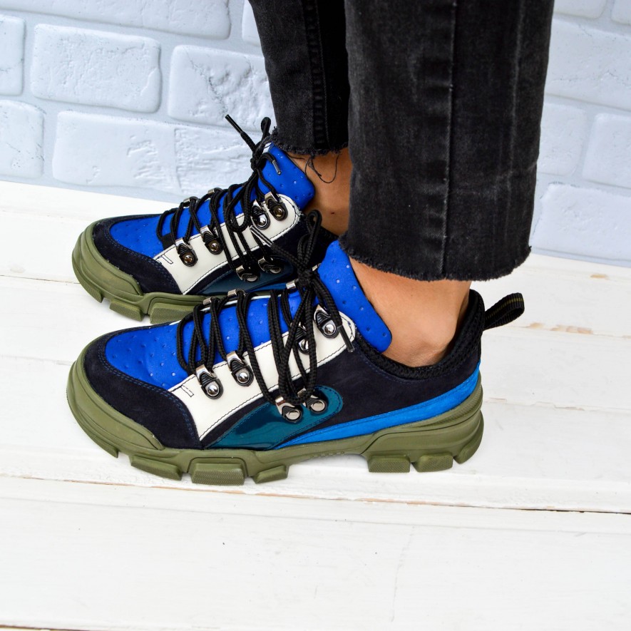 *  Sneakers - Mondo - Blue Combo