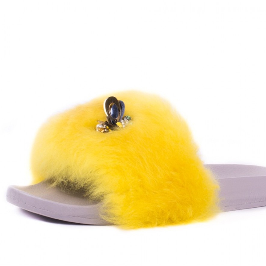 Papuci - Buzz - Yellow