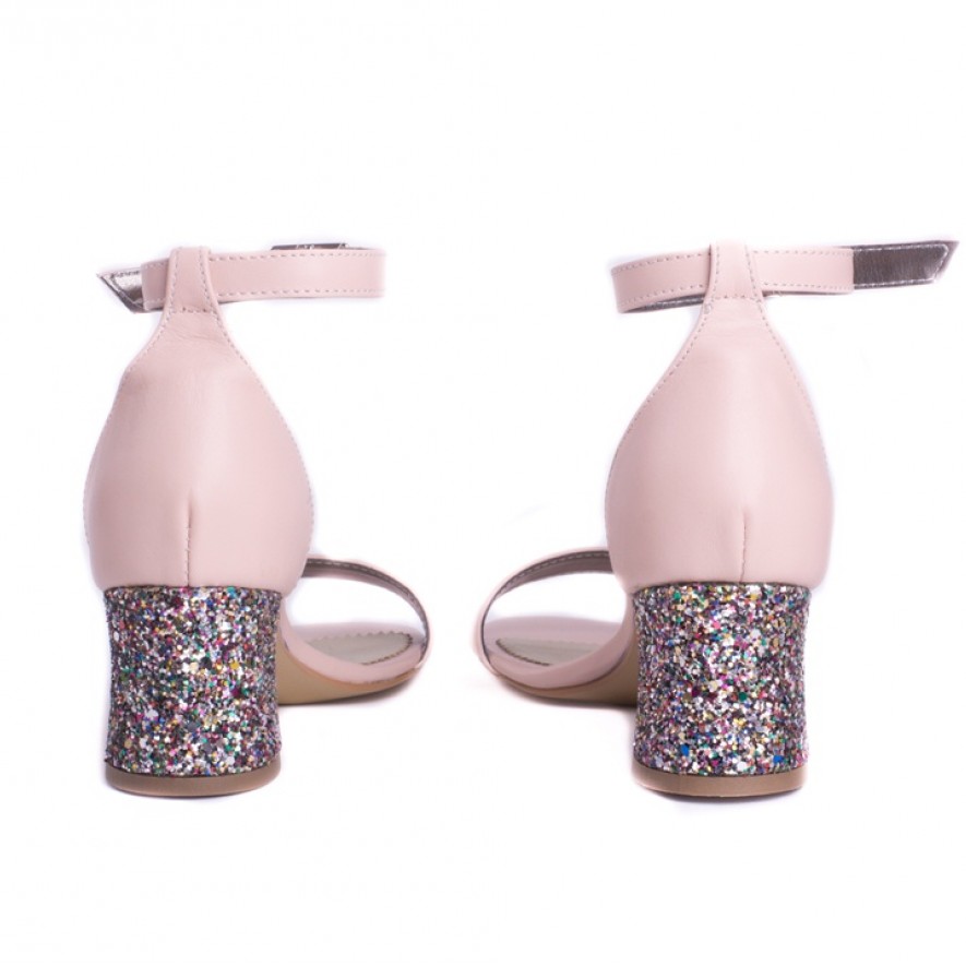 Sandale - Glitter Mania - SoftPink - 5cm