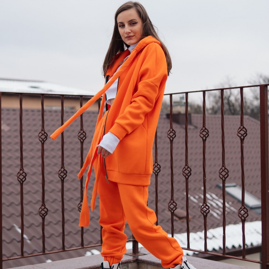  Trening - Pure Orange - Zipper