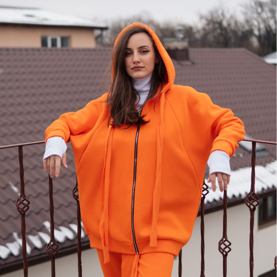  Trening - Pure Orange - Zipper