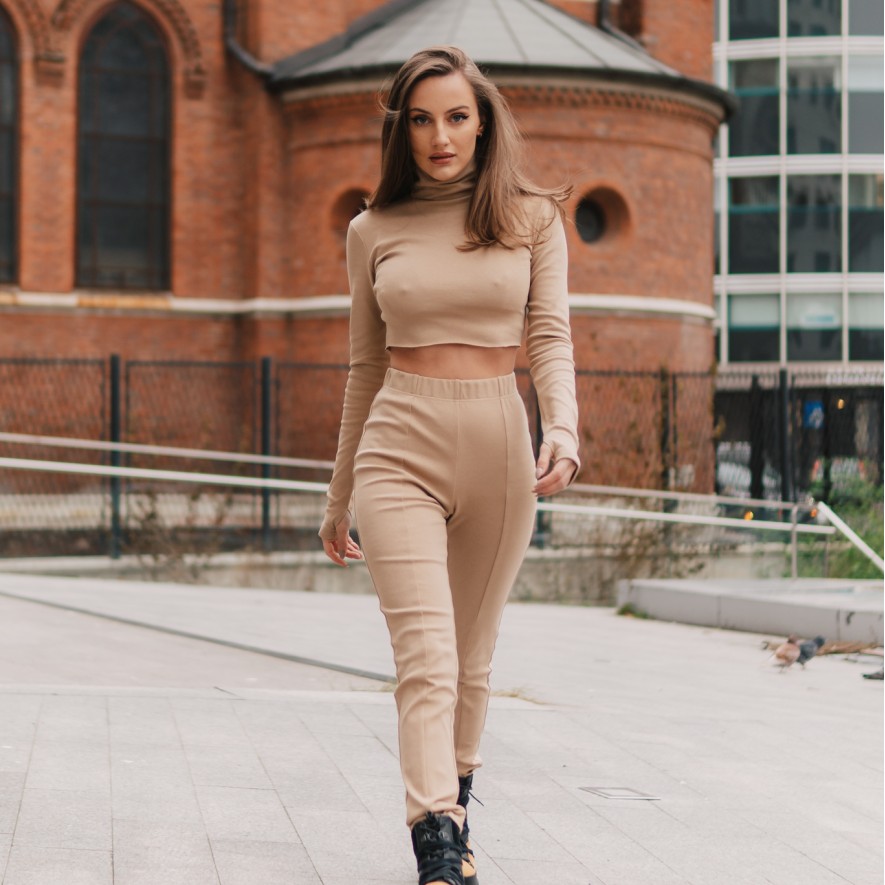  Pants - Pump - Beige