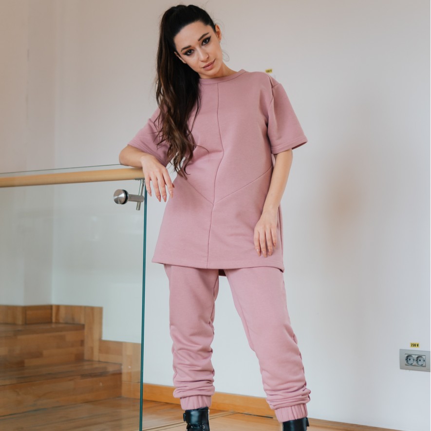 Bluza - Minimal Y - Soft Pink