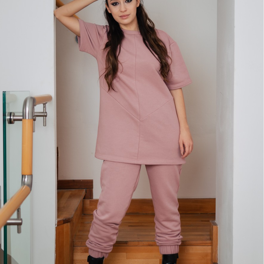 Bluza - Minimal Y - Soft Pink