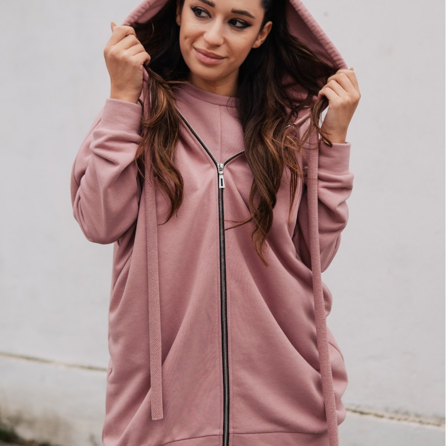  Trening - Soft Pink - Zipper