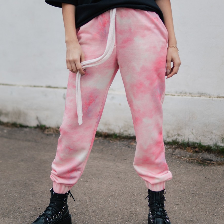  Pants - Baggy - Dye Pink