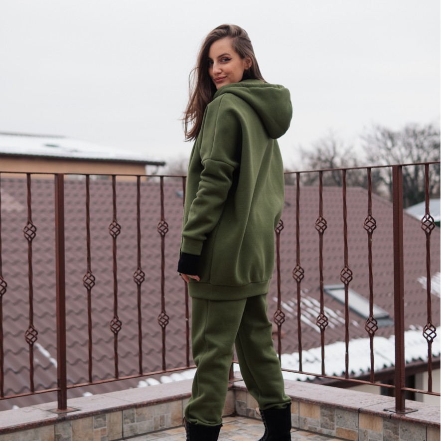  Trening - Army - Zipper