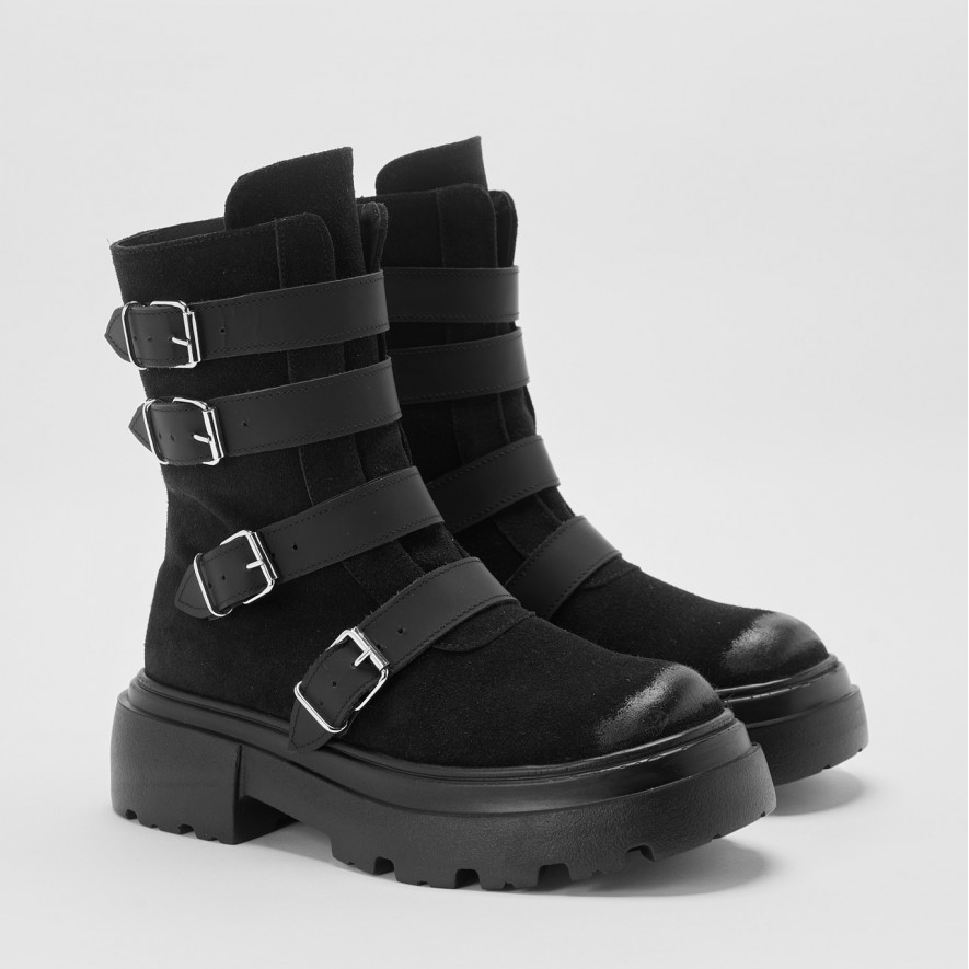          Ghete - Pure - Velur Black 