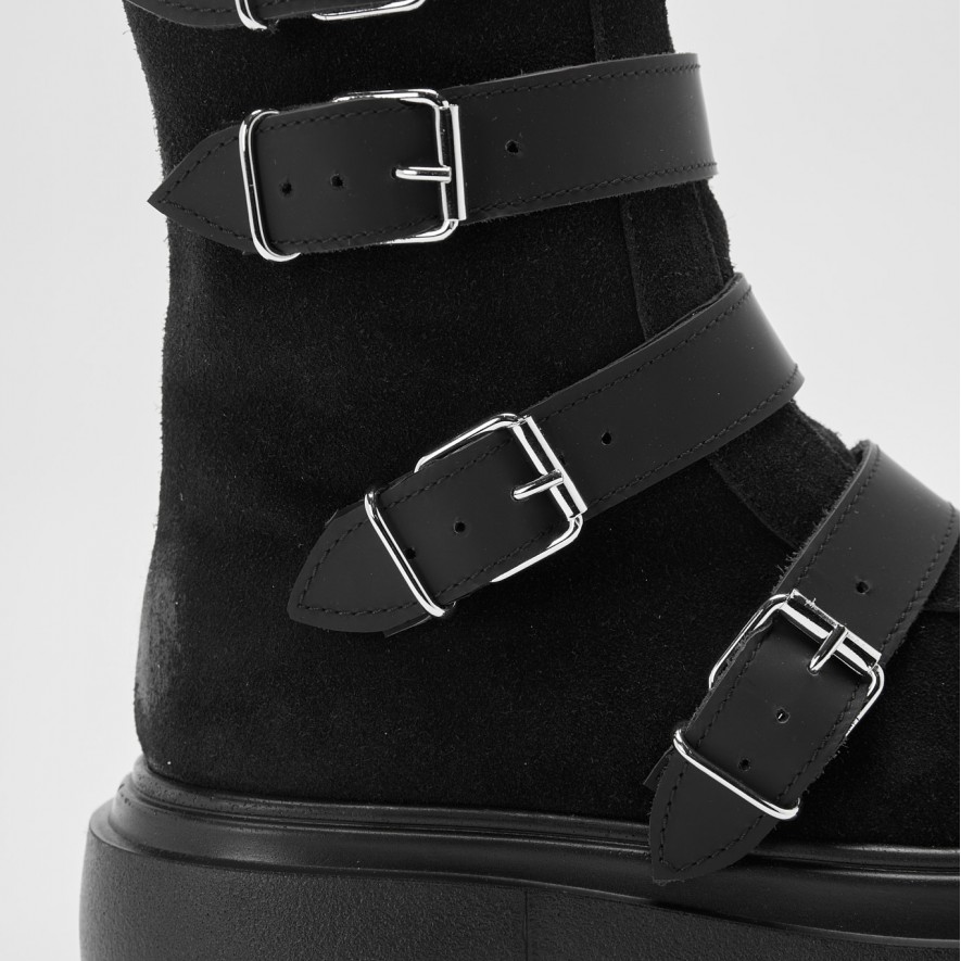          Ghete - Pure - Velur Black 