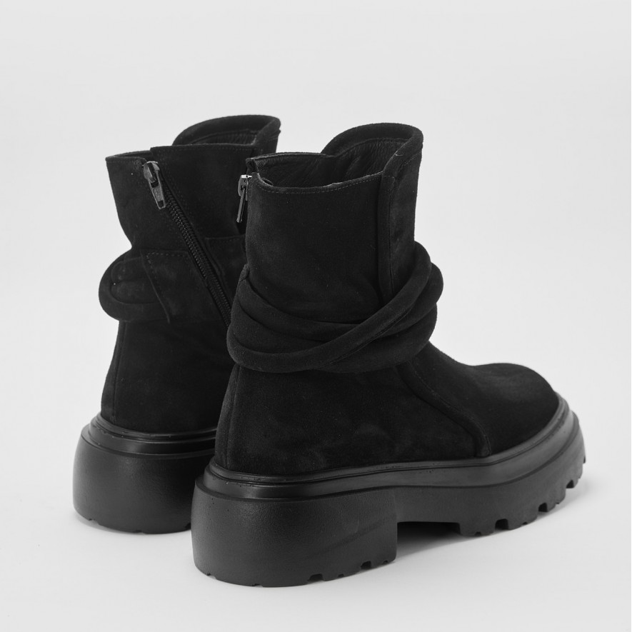          Ghete - Twist - Velur Black