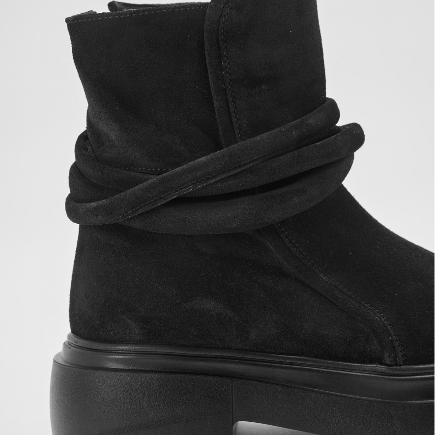          Ghete - Twist - Velur Black