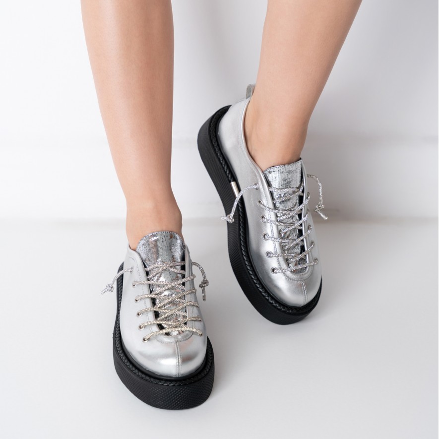     Pantofi - Play - Silver