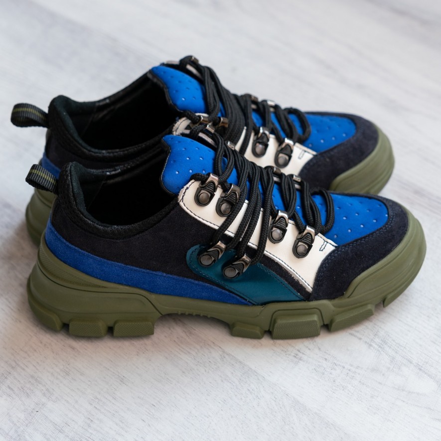 *  Sneakers - Mondo - Blue Combo
