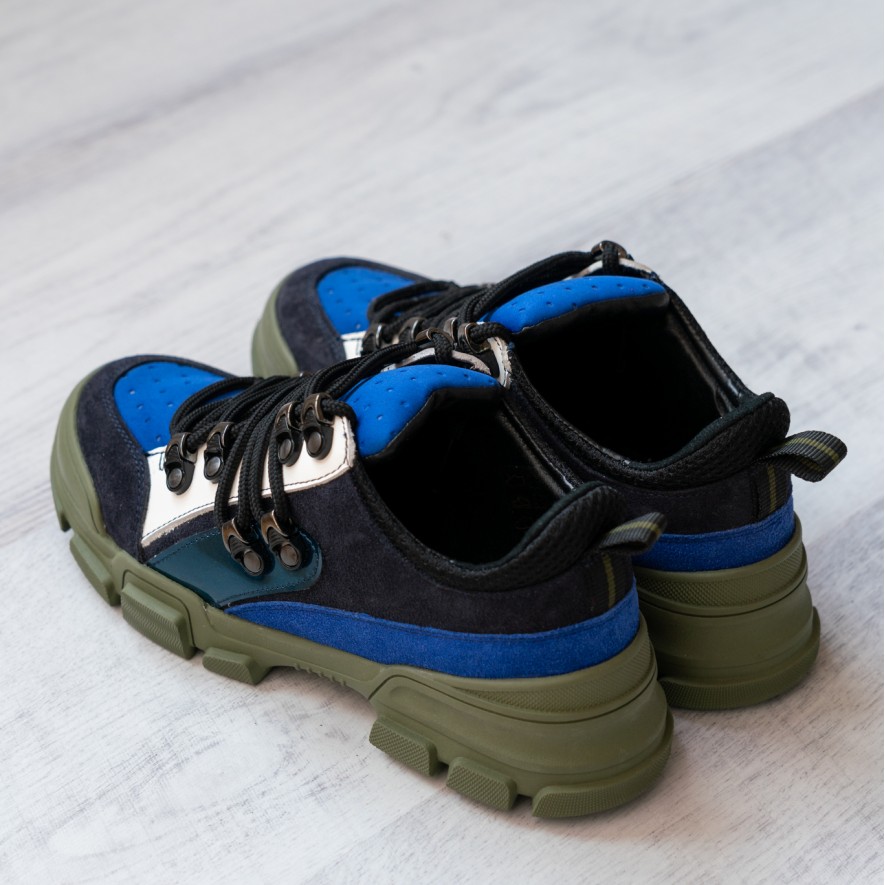 *  Sneakers - Mondo - Blue Combo