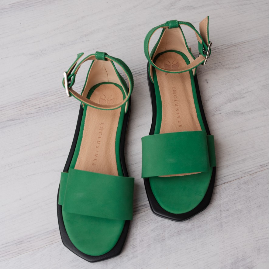  .Sandale - Coquette - Green