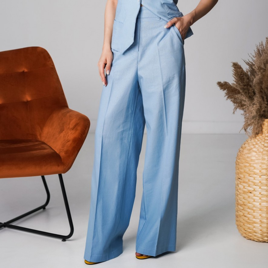     Pantaloni - UpHigh- Blue