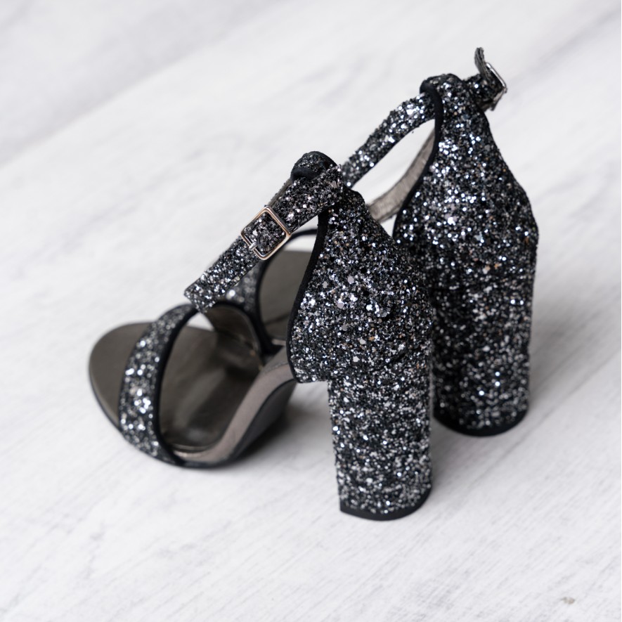 Sandale - Glitter Mania - DeepBlack