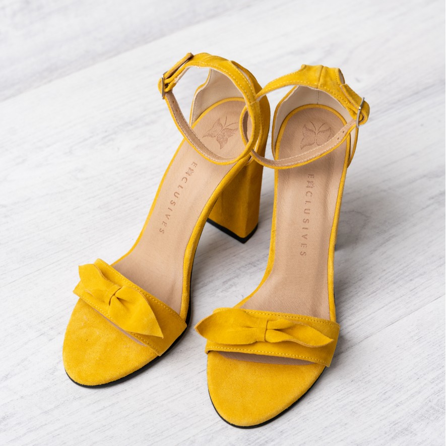 Sandale - Barcino - Yellow