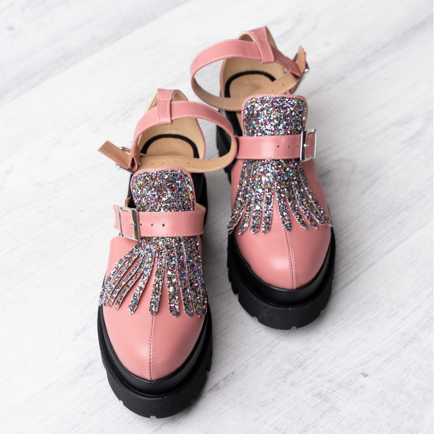 *Pantofi - Amur - Sparkle Pink