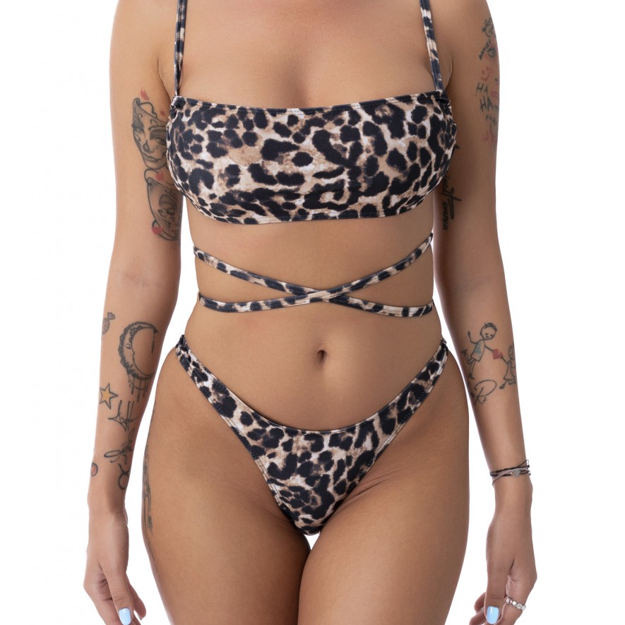 Set Costum baie - Marettimo - Animal Print