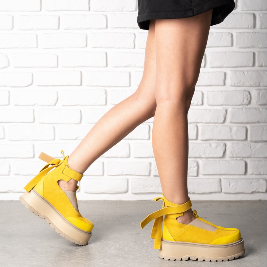    Sneakersi - Cali - Yellow