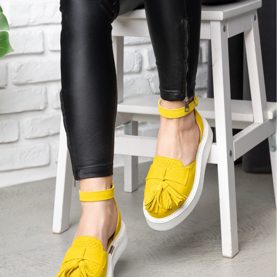    Pantofi - Augustino - Yellow