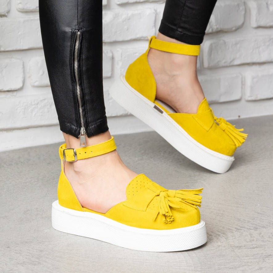    Pantofi - Augustino - Yellow