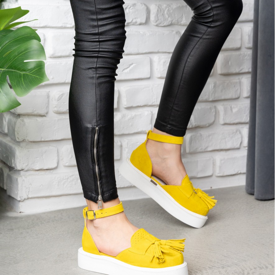    Pantofi - Augustino - Yellow